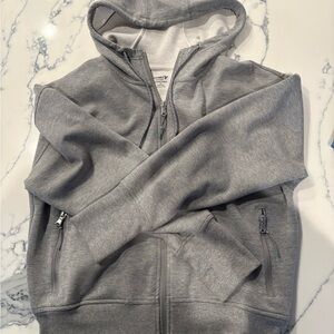 Old Navy Active Gray Fleece Hoodie